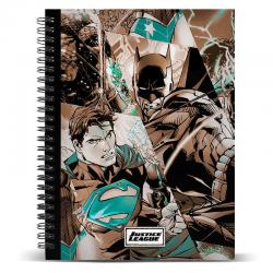 Cuaderno A4 Liga de la Justicia DC Comics