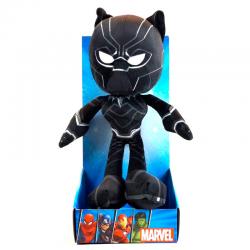 Peluche Action Black Panther Vengadores Avengers Marvel 25cm - Imagen 1
