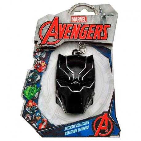 Llavero 3D Black Panther Marvel - Imagen 1