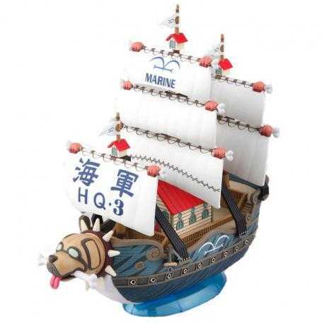 Figura Barco Garps Ship Model Kit One Piece 15cm - Imagen 1