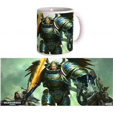 Taza Roboute Guilliman Warhammer 40K - Imagen 1