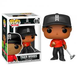 Figura POP Golf Tiger Woods Red Shirt - Imagen 1