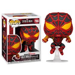 Figura POP Marvel Spiderman Miles Morales S.T.R.I.K.E. Suit - Imagen 1