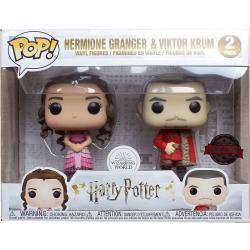 Set 2 figuras POP Harry Potter Hermione and Krum Yule Exclusive