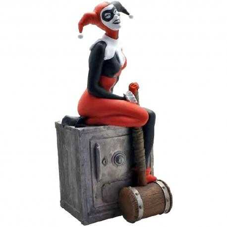 Figura hucha Harley Quinn DC caja fuerte - Imagen 1
