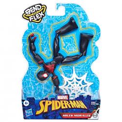 Figura Bend and Flex Miles Morales Spiderman Marvel 15cm - Imagen 1
