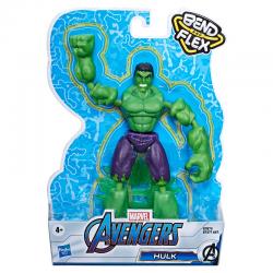 Figura Bend and Flex Hulk Vengadores Avengers Marvel 15cm - Imagen 1
