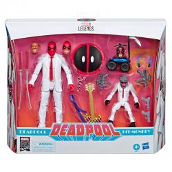Set 2 figuras Deadpool and Hit Monkey Deadpool Marvel Legends 15cm - Imagen 1