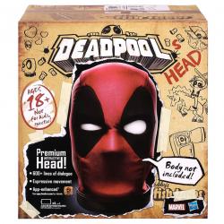 Cabeza Premium Interactiva Deadpool Marvel Legends Ingles - Imagen 1