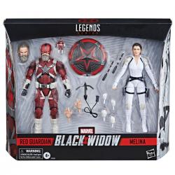 Set 2 figuras Red Guardian y Melina Black Widow Marvel 15cm - Imagen 1