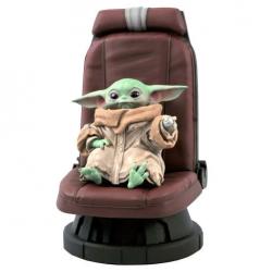 Estatua Yoda The Child in Chair The Mandalorian Star Wars 30cm