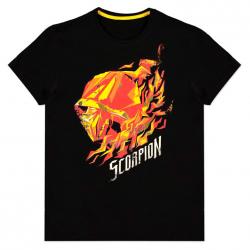 Camiseta Scorpion Flame Mortal Kombat