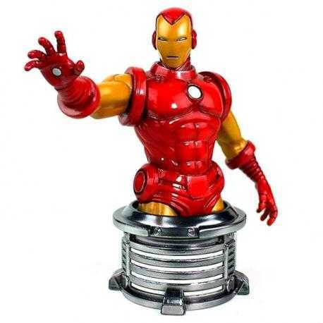 Busto Iron Man Marvel 17cm - Imagen 1