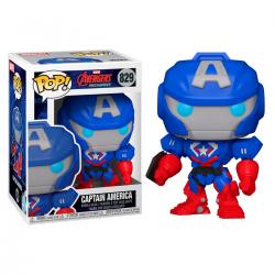 Figura POP Marvel Mech Captain America - Imagen 1