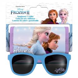 Set gafas de sol + billetera Frozen 2 Disney - Imagen 1