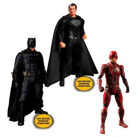 Set 3 figures Zack Snyders Justice League DC Comics 15-17cm
