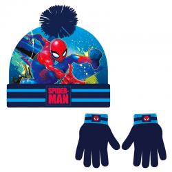 Conjunto gorro guantes Spiderman Marvel - Imagen 1