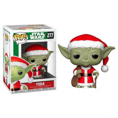 Funko POP Star Wars Holiday Santa Yoda