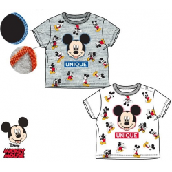 Camiseta Baby Mickey Disney 4 Und.T. 6-12-18-24 Meses - Imagen 1