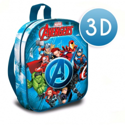 Mochila 3D Avengers Marvel 30cm. - Imagen 1