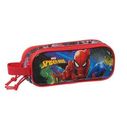 Portatodo Doble Spiderman Marvel 21x6x8cm. - Imagen 1