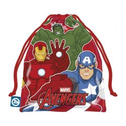 Saquito Merienda Avengers Marvel 26.5x21.5cm. - Imagen 1