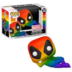 Figura POP Marvel Pride Deadpool Rainbow - Imagen 1