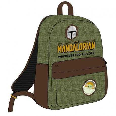 Mochila Yoda Mandalorian Star Wars 44cm - Imagen 1