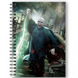 Cuaderno A5 3D Voldemort Harry Potter