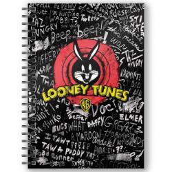 Cuaderno A5 3D Bug Bunny Looney Tunes - Imagen 1