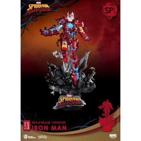 Marvel Comics Diorama PVC D-Stage Maximum Venom Iron Man