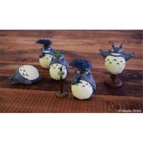 Mi vecino Totoro Minifiguras Totoro 1 5 cm Expositor (6) - Imagen 1