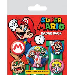Super Mario Pack 5 Chapas