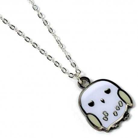 Harry Potter Cutie Collection Collar con Colgante Hedwig (plateado) - Imagen 1
