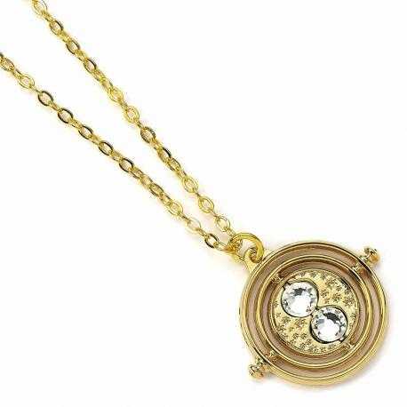 Harry Potter Collar con Colgante Fixed Time Turner (dorado) - Imagen 1