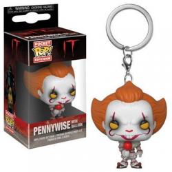 Llavero Pocket POP It Pennywise with balloon Series 2