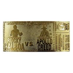 Rocky Réplica 45th Anniversary Bicentennial Superfight Ticket (dorado) - Imagen 1