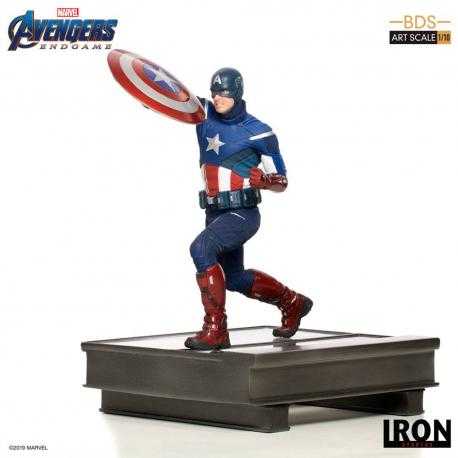 Vengadores: Endgame Estatua BDS Art Scale 1/10 Captain America