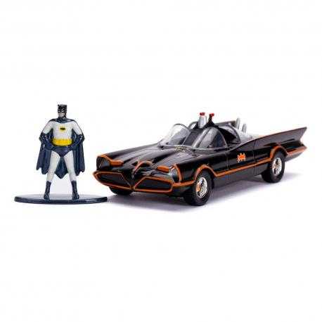 Batman Classic TV Series Vehículo 1/32 1966 Classic Batmobile con Figura - Imagen 1