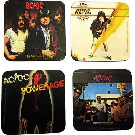 AC/DC Posavasos (4) - Imagen 1