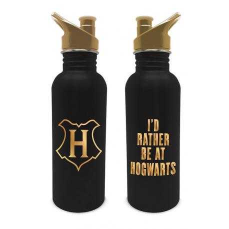 Harry Potter Botella de Agua I'd Rather Be At Hogwarts