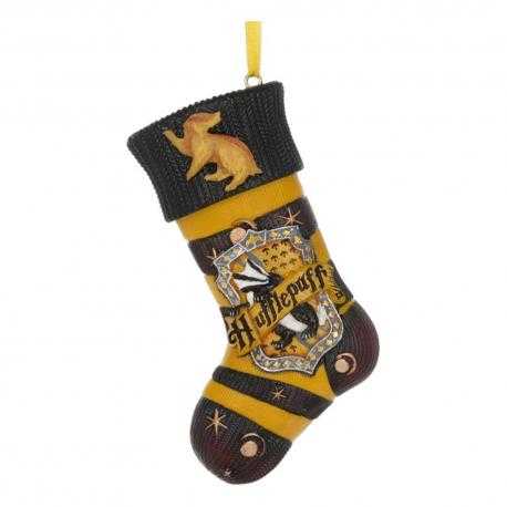 Harry Potter Decoracións Árbol de Navidad Hufflepuff Stocking Caja (6) - Imagen 1