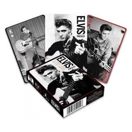 Elvis Presley Baraja Black & White - Imagen 1