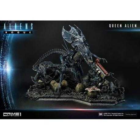 Aliens Premium Masterline Series Estatua Queen Alien Battle