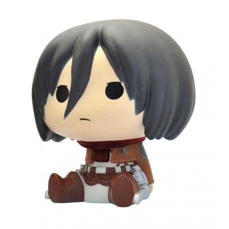 Attack on Titan Hucha Chibi Mikasa 16 cm - Imagen 1