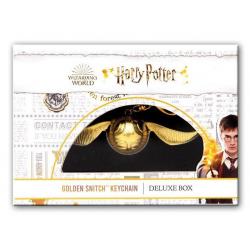 Harry Potter Llavero Snitch dorada Deluxe Box 12 cm - Imagen 1