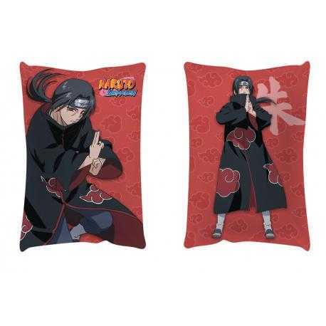 Naruto Shippuden almohada Itachi Uchiha 50 x 33 cm - Imagen 1