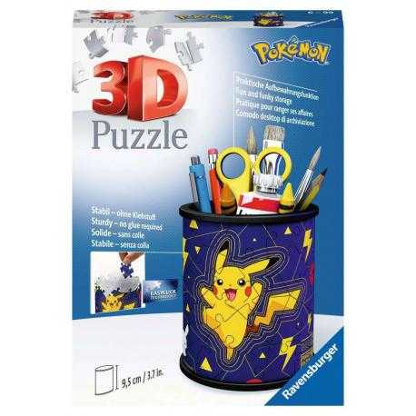 Pokémon Puzzle 3D Portalápices (54 piezas) - Imagen 1