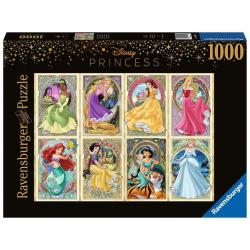 Disney Princess Puzzle Princesas Art Nouveau (1000 piezas) - Imagen 1