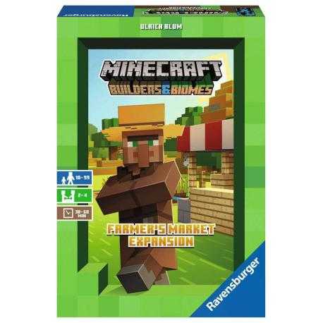 Minecraft  Expansión del Juego de Mesa Builders & Biomes: Farmers Mark - Imagen 1